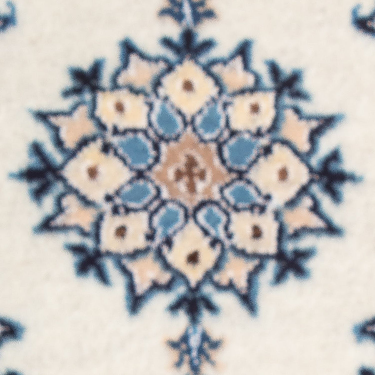 Persisk matta - Nain - 60 x 40 cm - grädde