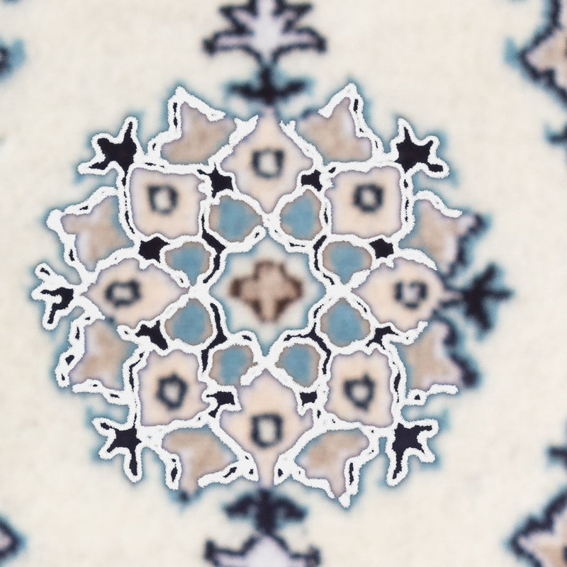 Persisk matta - Nain - 60 x 40 cm - grädde