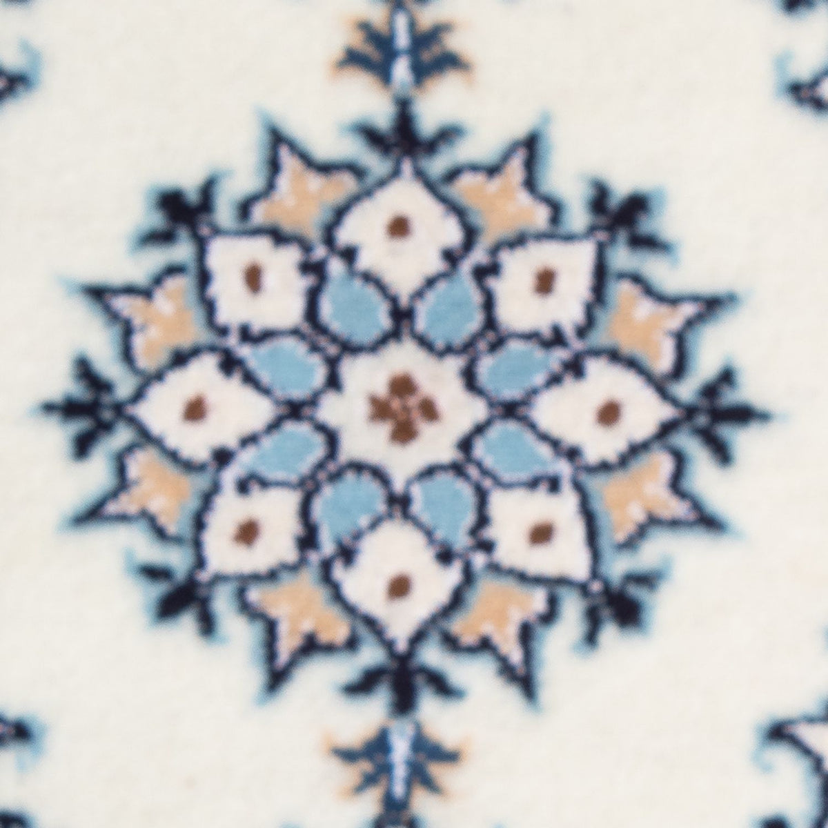 Persisk matta - Nain - 60 x 40 cm - ljusblå