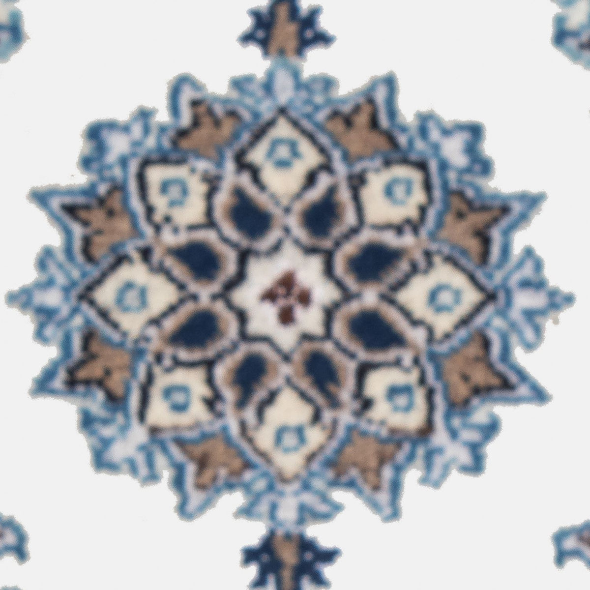 Persisk matta - Nain - 60 x 40 cm - ljusblå