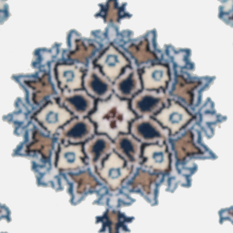 Persisk matta - Nain - 60 x 40 cm - ljusblå