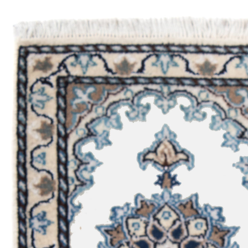 Persisk matta - Nain - 60 x 40 cm - ljusblå