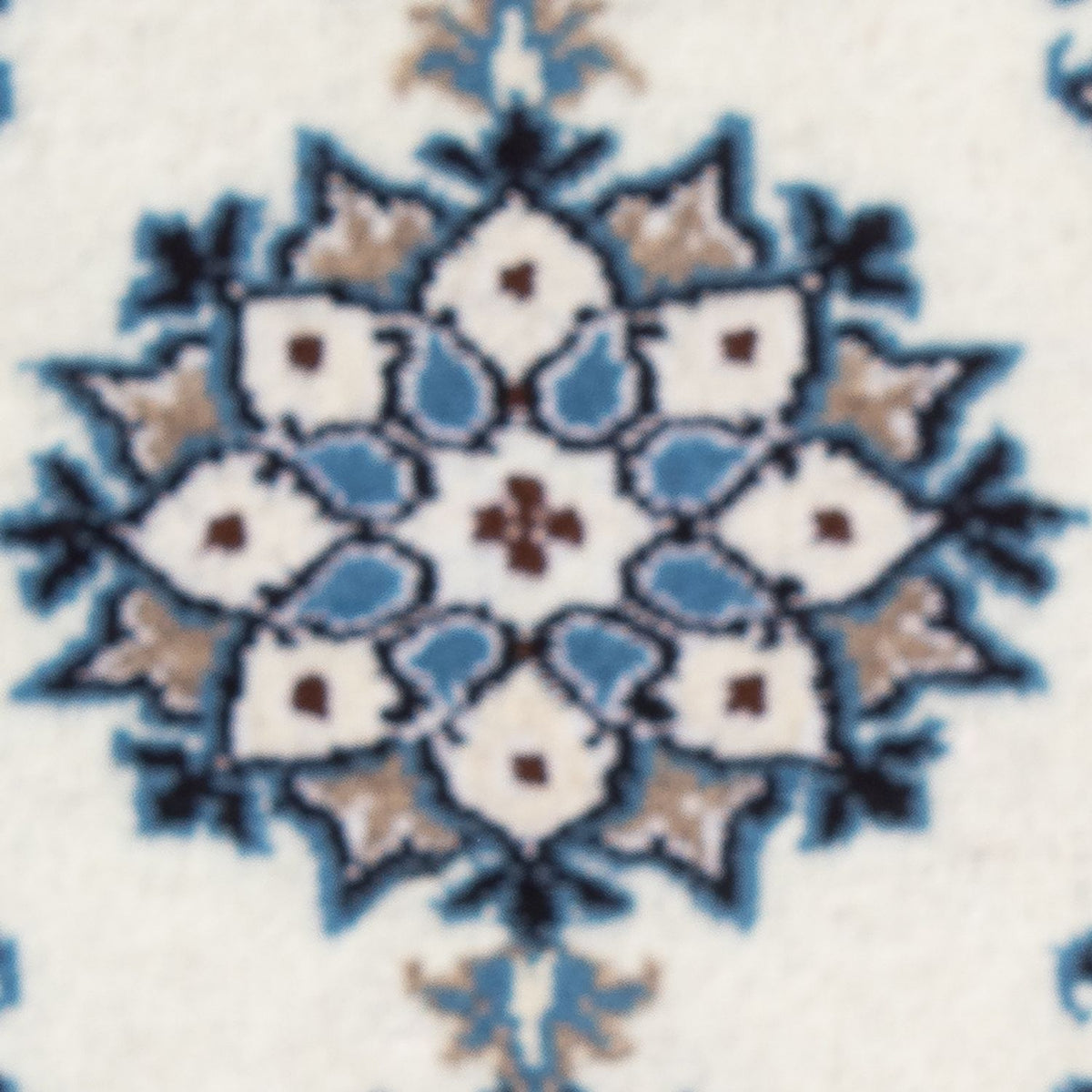 Persisk matta - Nain - 60 x 40 cm - ljusblå