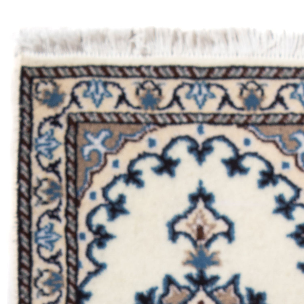 Persisk matta - Nain - 60 x 40 cm - grädde