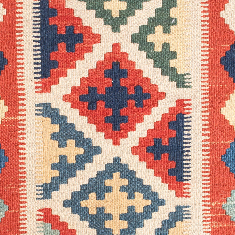 Kelim Carpet - orientalisk matta - 94 x 70 cm - flerfärgad