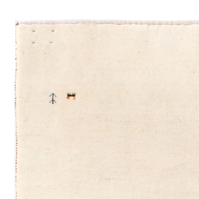 Gabbeh-matta - persisk - 160 x 75 cm - grädde