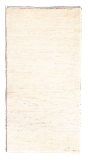 Gabbeh-matta - persisk - 137 x 72 cm - grädde