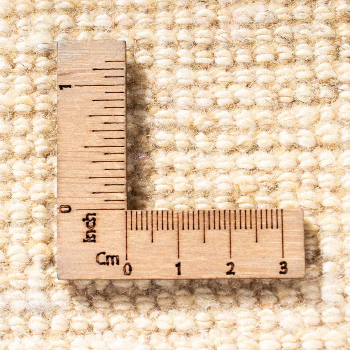 Gabbeh-matta - persisk - 137 x 72 cm - grädde