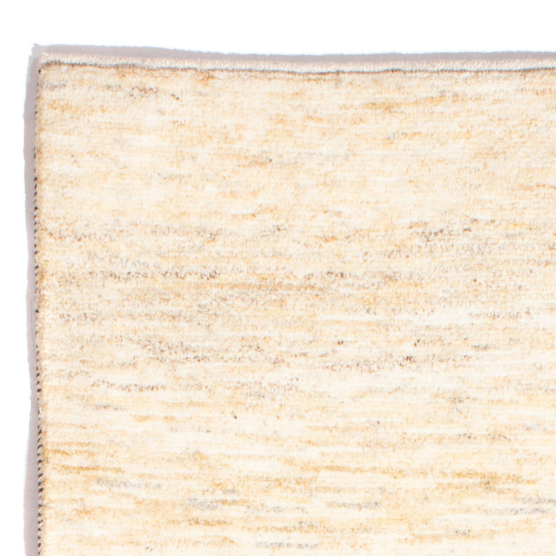 Gabbeh-matta - persisk - 136 x 72 cm - ljusbeige