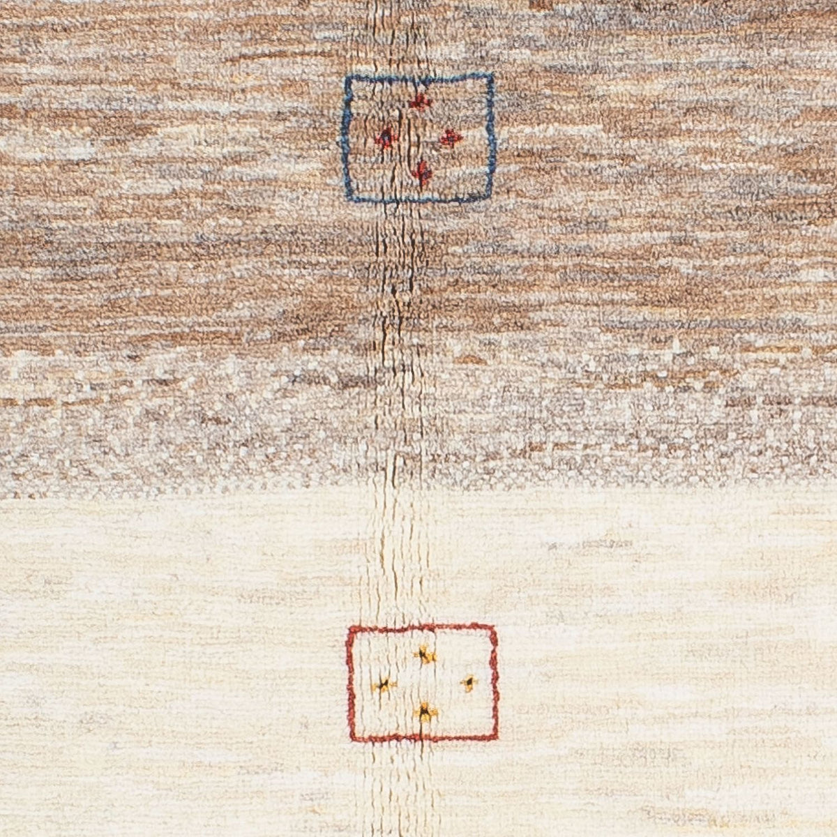 Gabbeh-matta - Loribaft Persian - 192 x 109 cm - natur