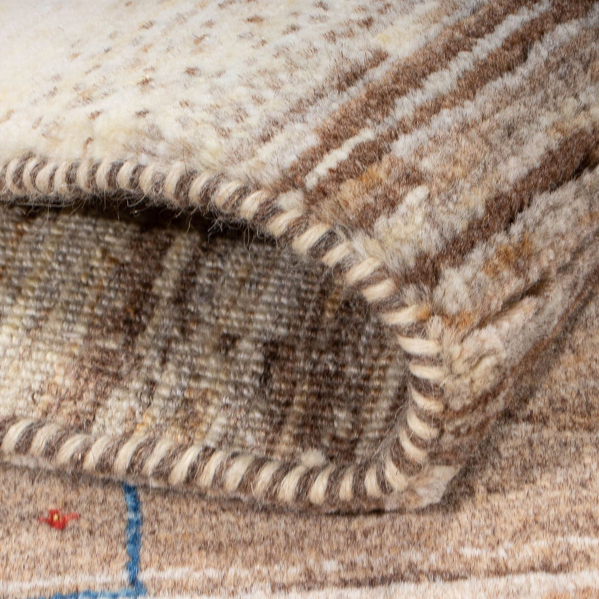 Gabbeh-matta - Loribaft Persian - 192 x 109 cm - natur