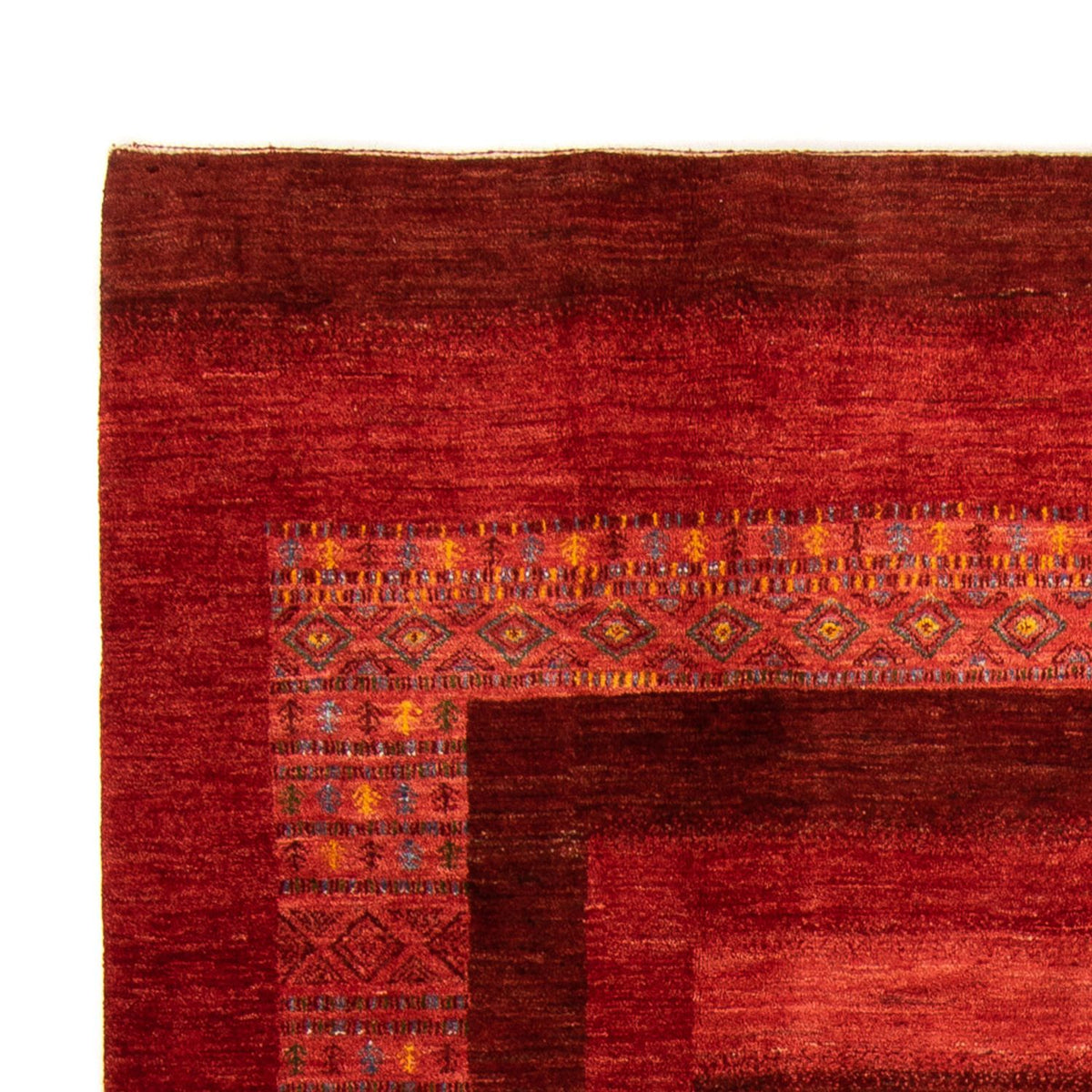 Gabbeh-matta - Loribaft Persian - 297 x 205 cm - röd