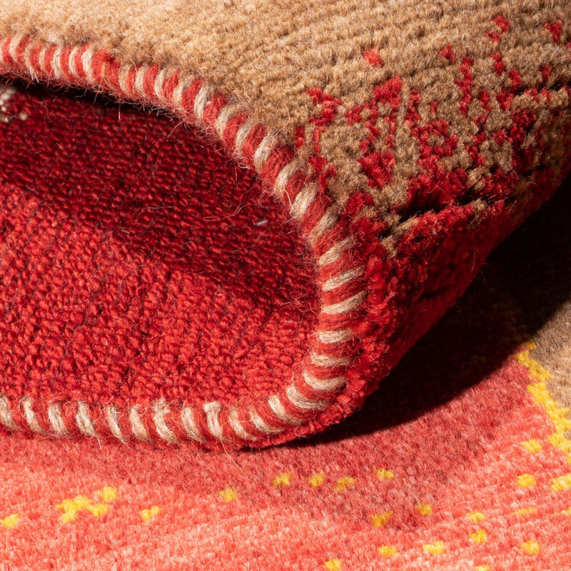 Runner Gabbeh-matta - persisk - 205 x 74 cm - röd