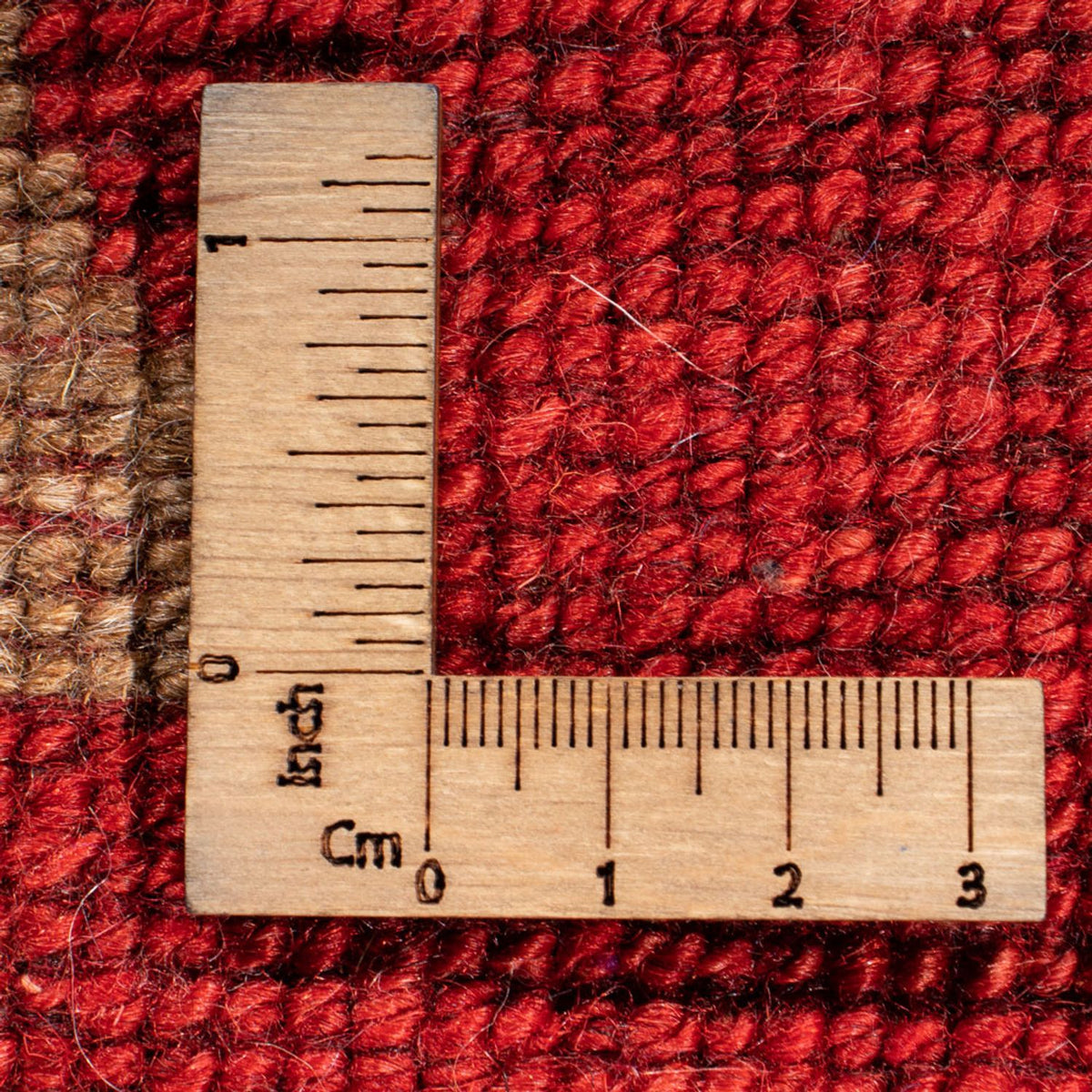 Runner Gabbeh-matta - persisk - 205 x 74 cm - röd