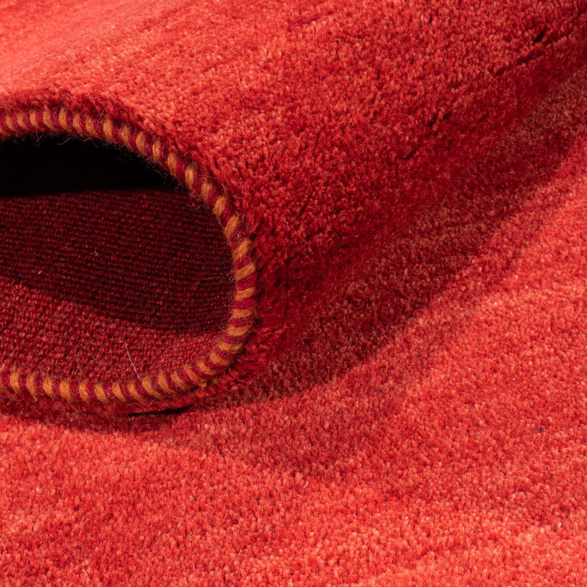 Runner Gabbeh-matta - persisk - 296 x 85 cm - röd