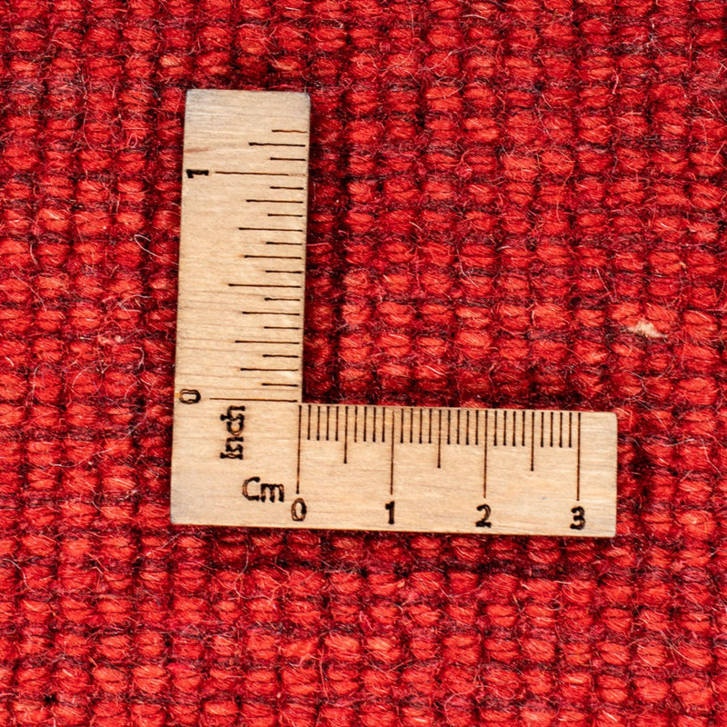 Runner Gabbeh-matta - persisk - 296 x 85 cm - röd