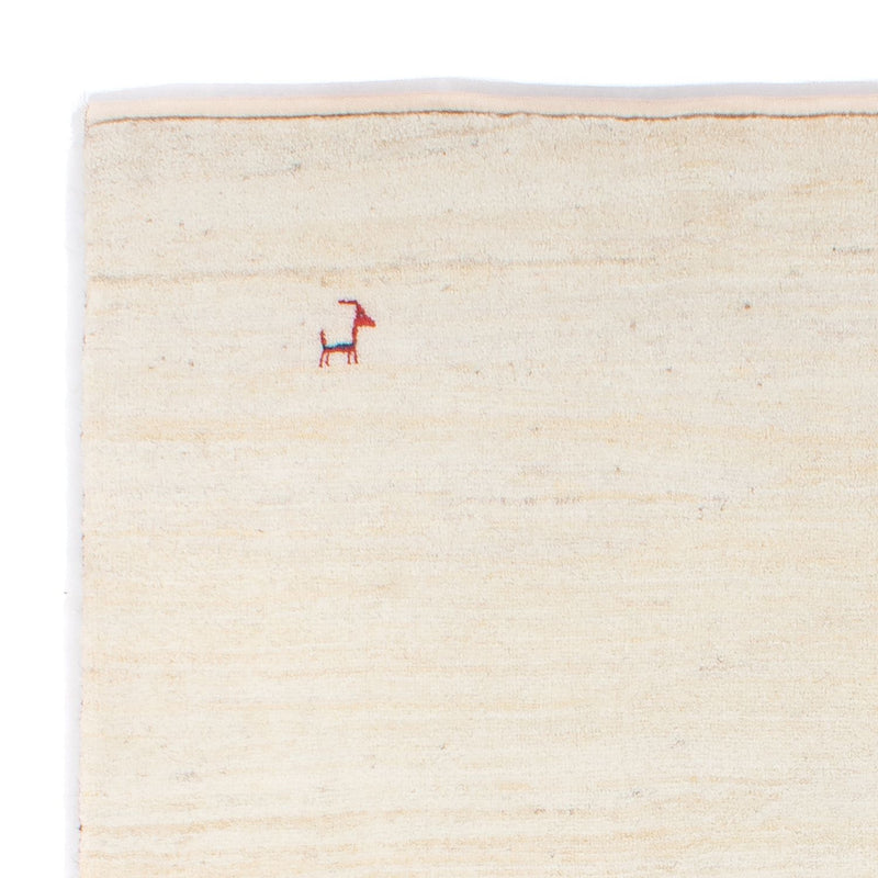 Gabbeh-matta - persisk - 188 x 153 cm - beige