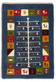Persisk Gabbeh Mattan 90x62cm - Perserteppich Wollteppich