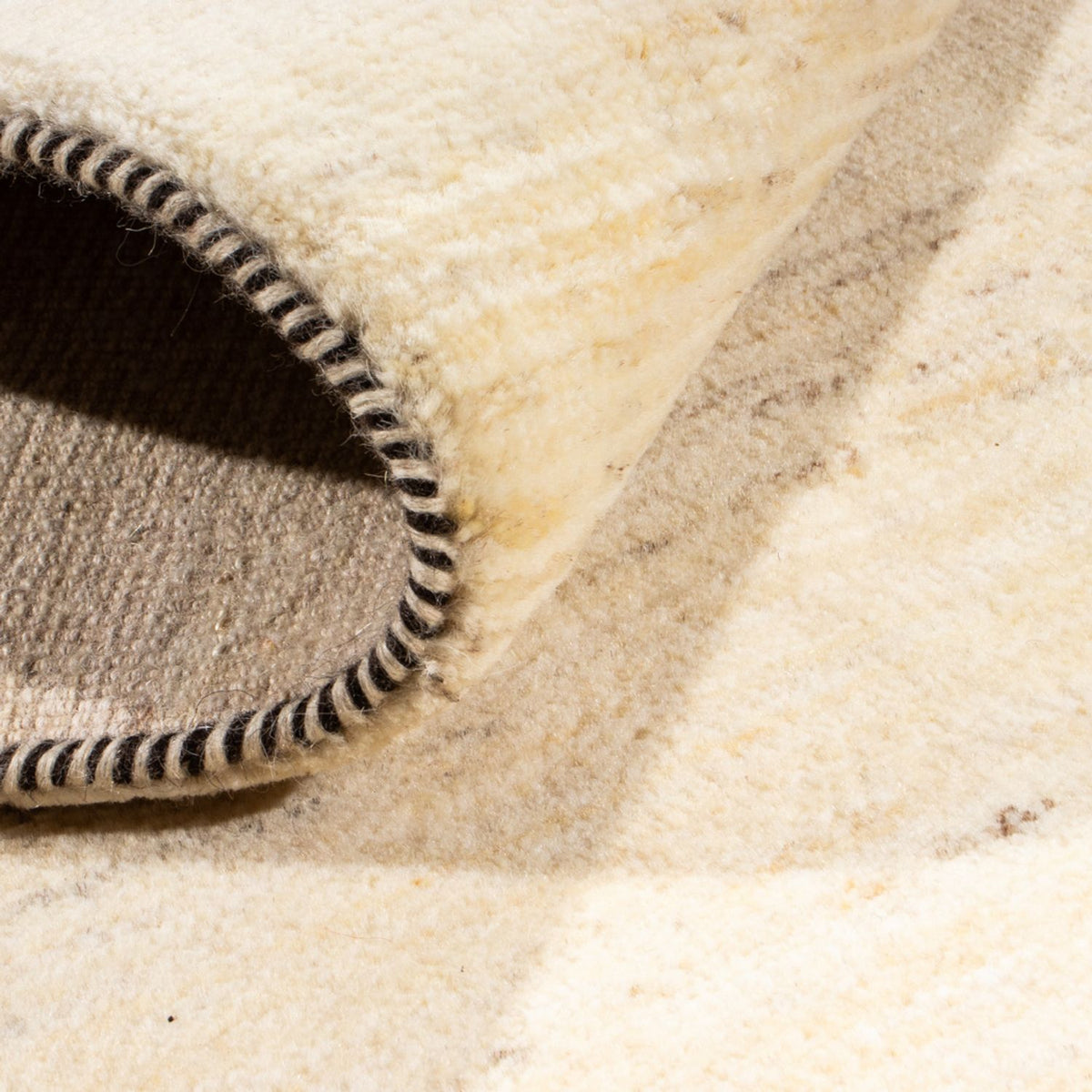 Runner Gabbeh-matta - persisk - 282 x 74 cm - beige