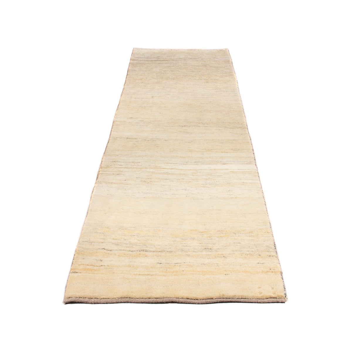 Runner Gabbeh-matta - persisk - 282 x 74 cm - beige