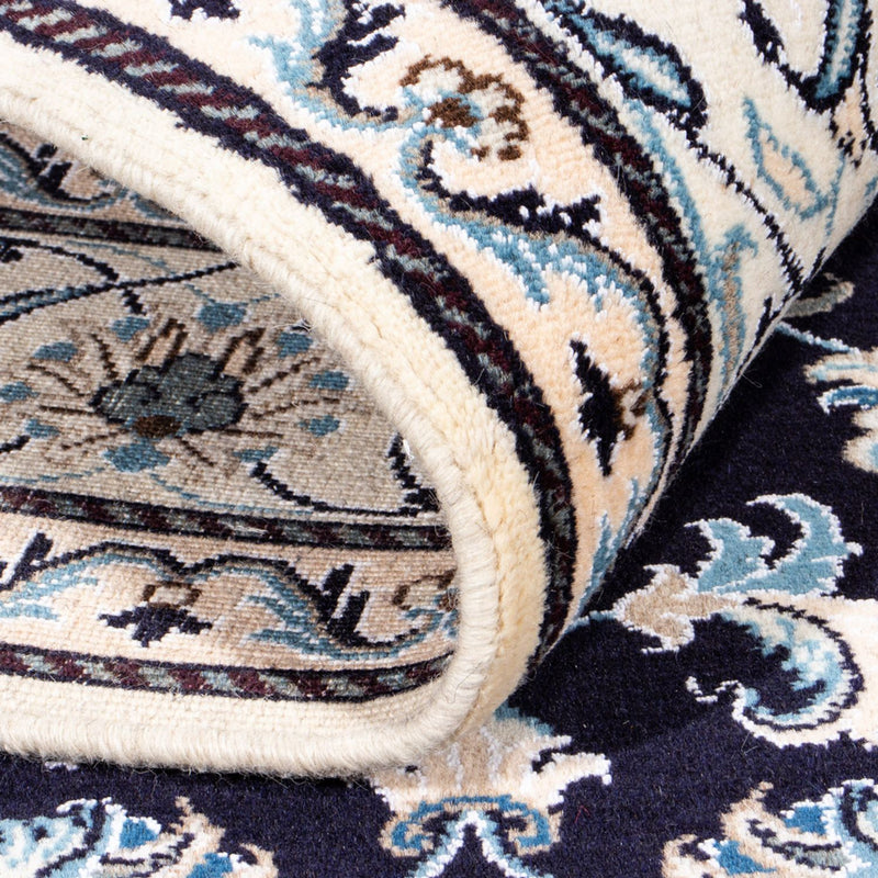 Persisk matta - Nain - 239 x 166 cm - mörkblå