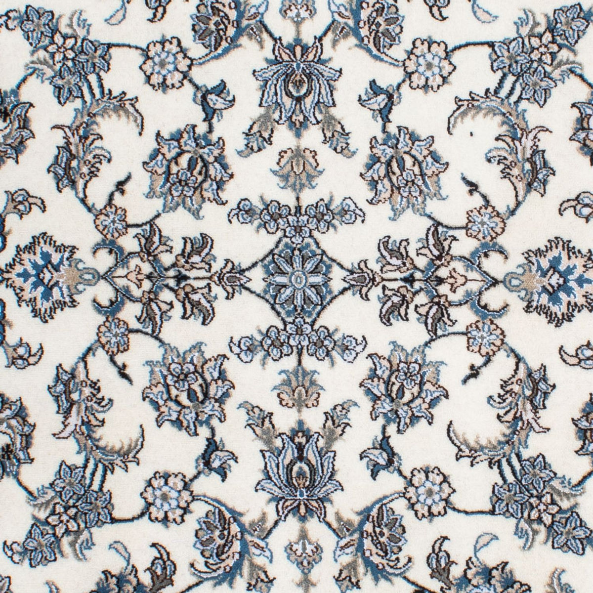 Persisk matta - Nain - 243 x 166 cm - grädde