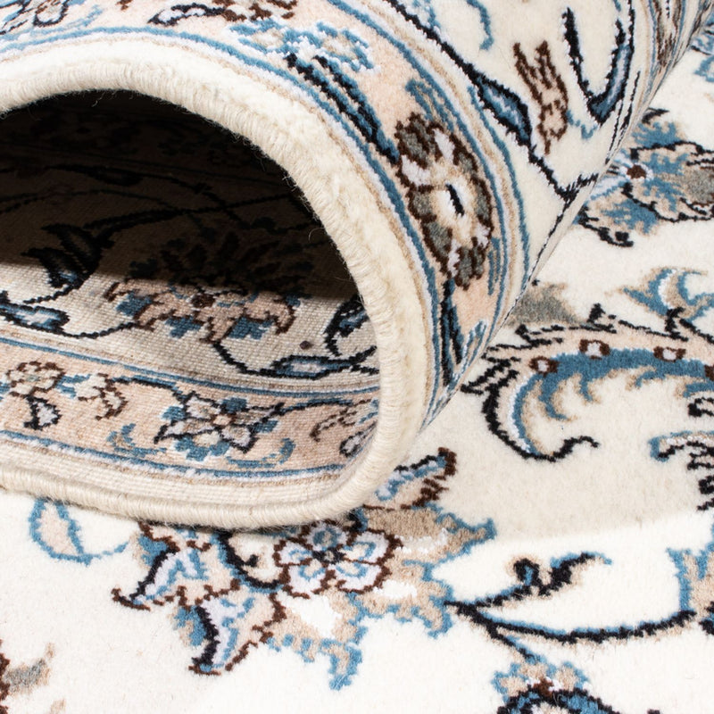 Persisk matta - Nain - 243 x 166 cm - grädde