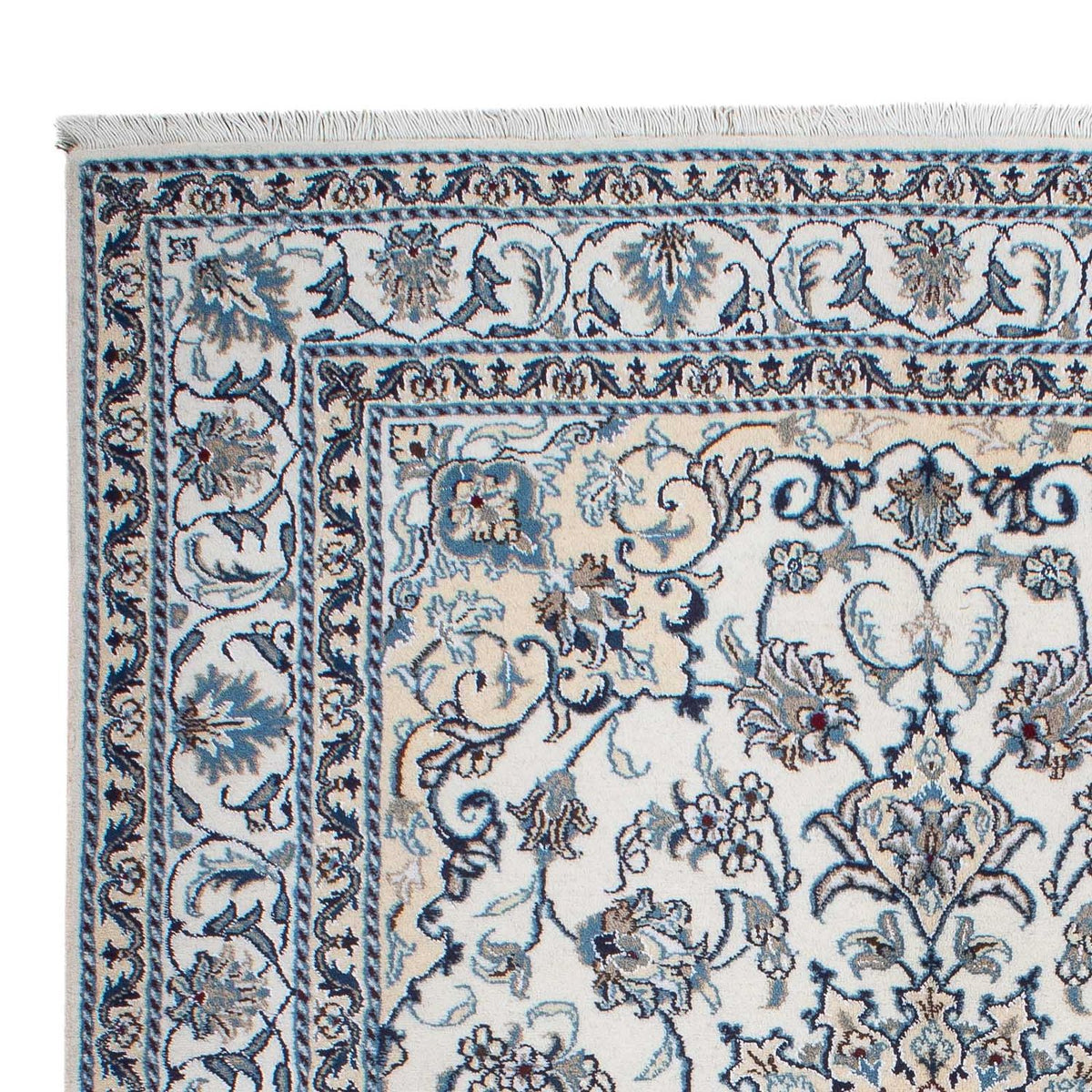 Persisk matta - Nain - 198 x 149 cm - beige