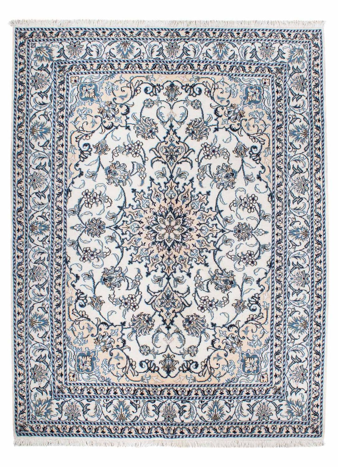 Persisk matta - Nain - 197 x 150 cm - beige