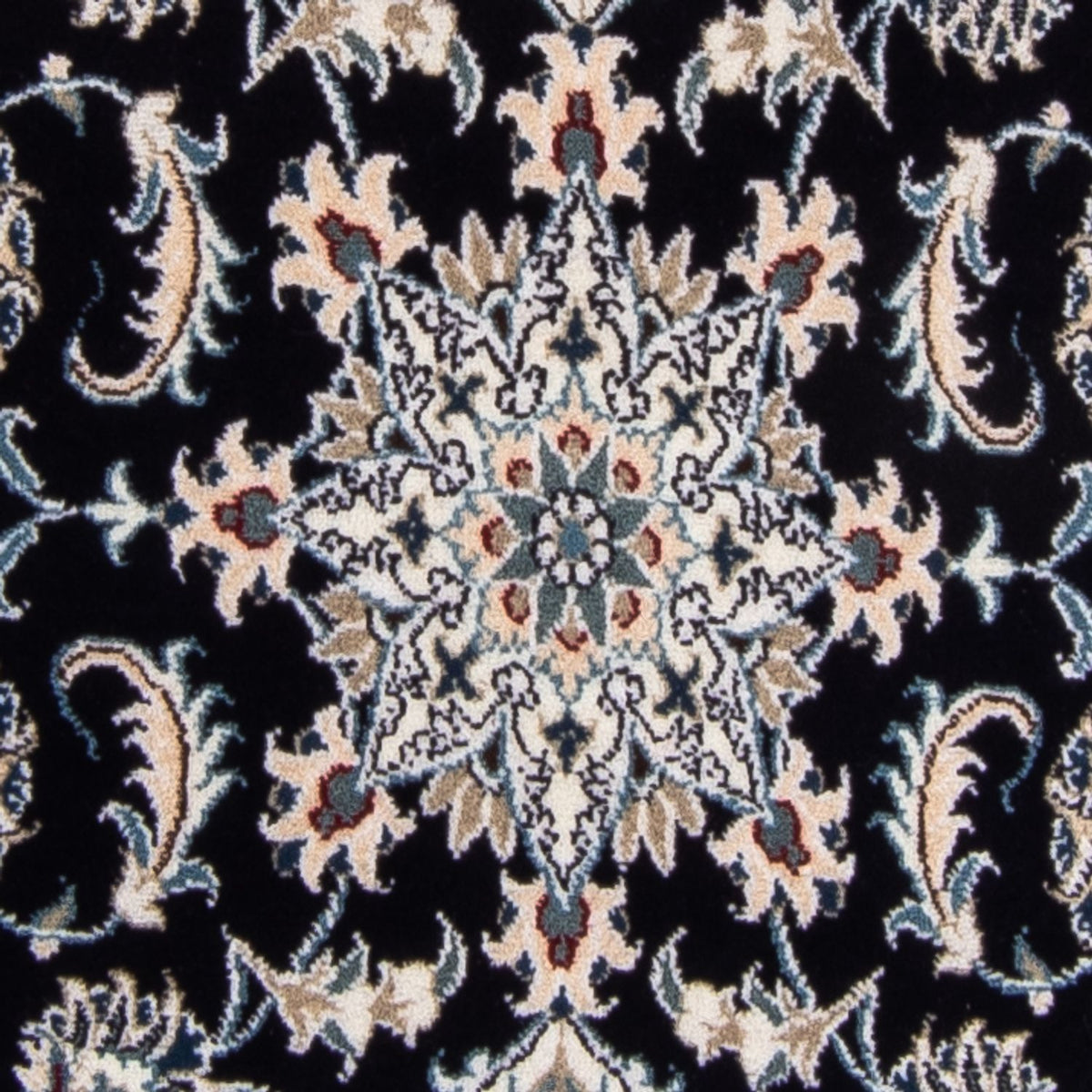 Runner Persisk matta - Nain - 374 x 77 cm - mörkblå