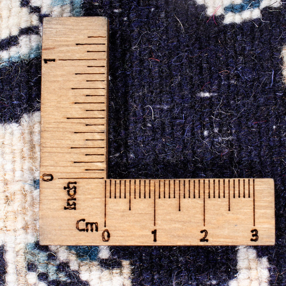 Runner Persisk matta - Nain - 374 x 77 cm - mörkblå