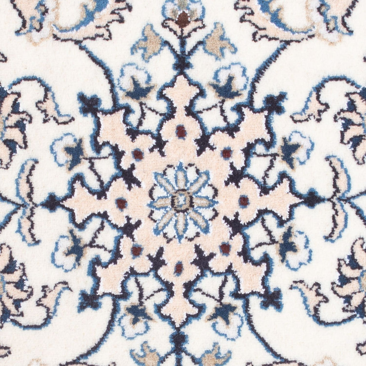 Persisk matta - Nain - 90 x 60 cm - grädde