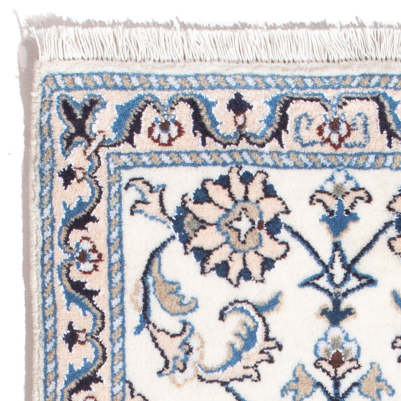 Persisk matta - Nain - 90 x 60 cm - grädde