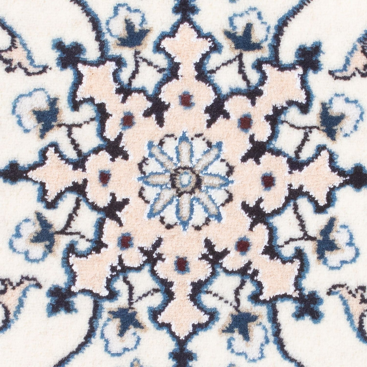 Persisk matta - Nain - 90 x 60 cm - grädde