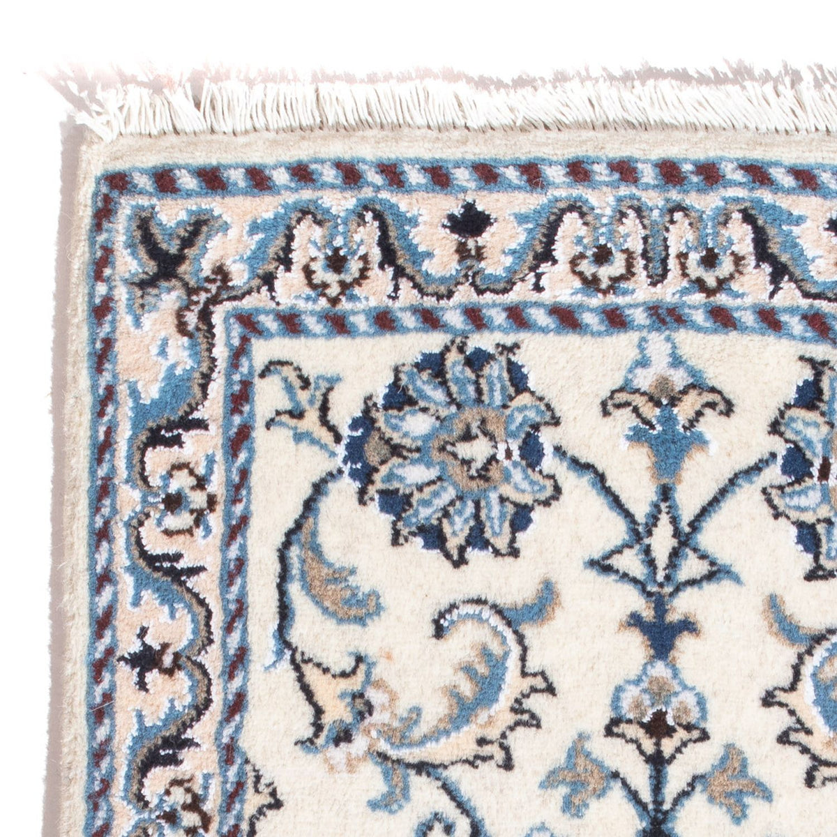 Persisk matta - Nain - 90 x 60 cm - grädde