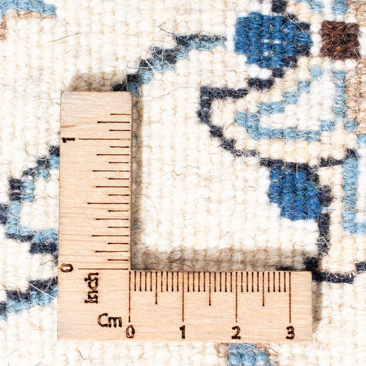 Persisk matta - Nain - 90 x 60 cm - grädde