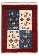 Persisk Gabbeh Mattan 60x40cm - Perserteppich Wollteppich