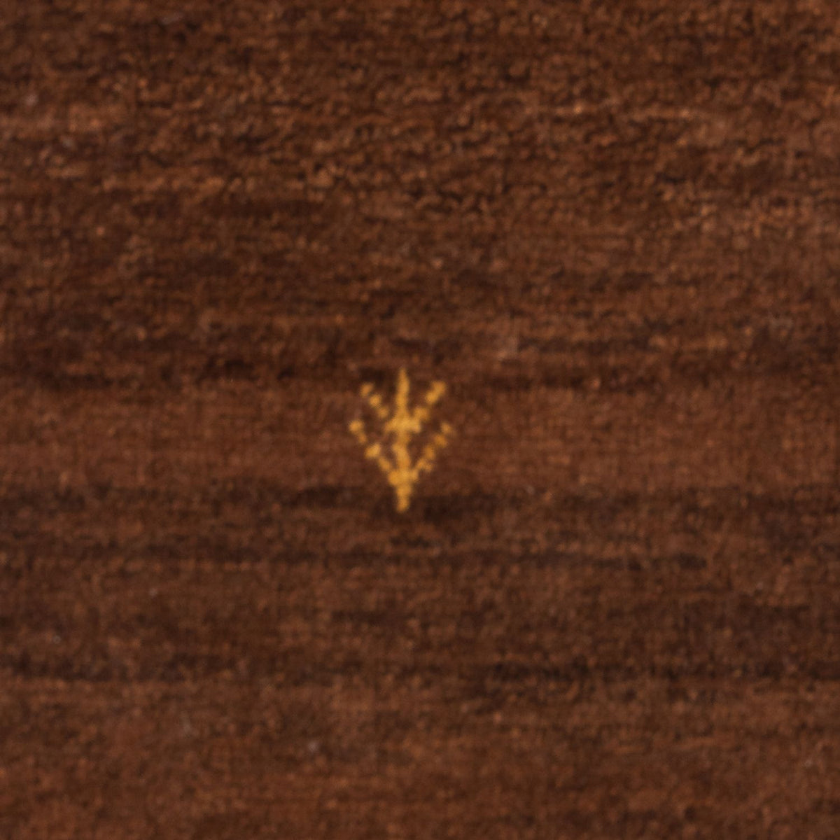 Gabbeh-matta - persisk - 60 x 40 cm - mörk kamel