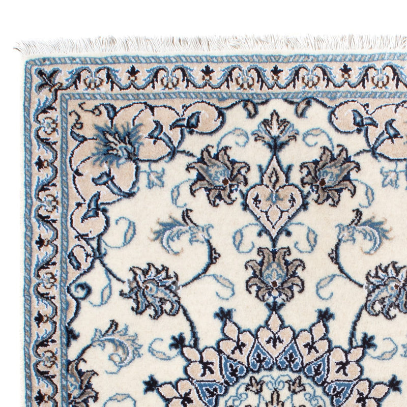 Persisk matta - Nain - 139 x 88 cm - grädde