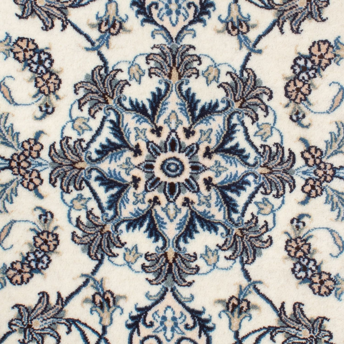 Persisk matta - Nain - 139 x 88 cm - grädde