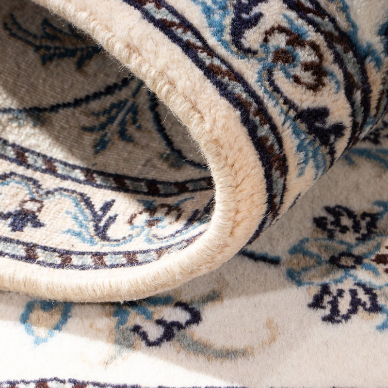 Persisk matta - Nain - 139 x 88 cm - grädde