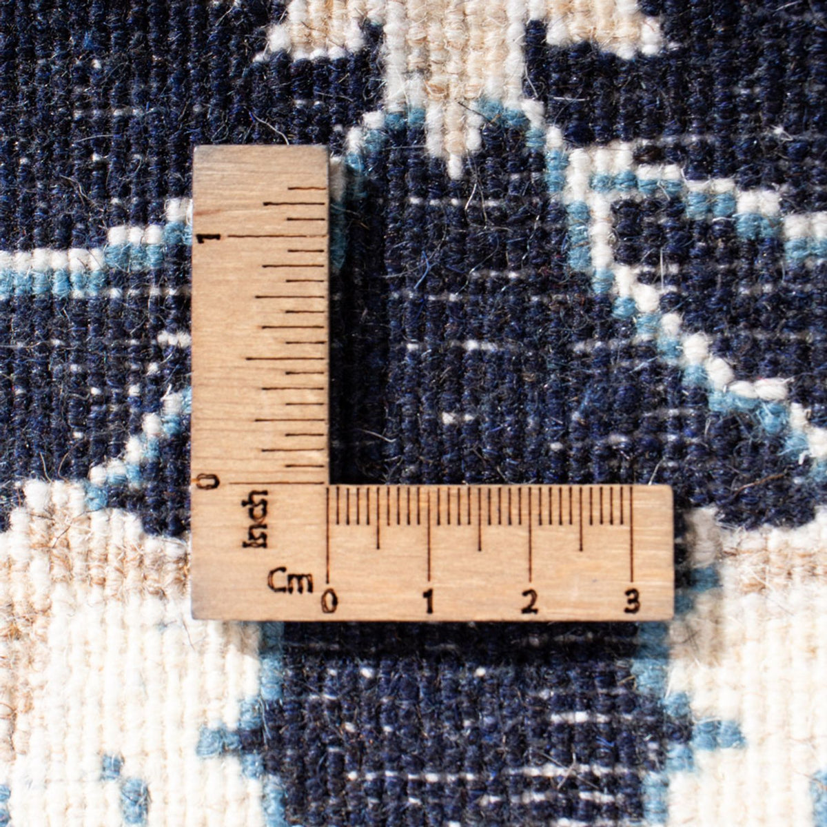 Persisk matta - Nain - 136 x 68 cm - mörkblå