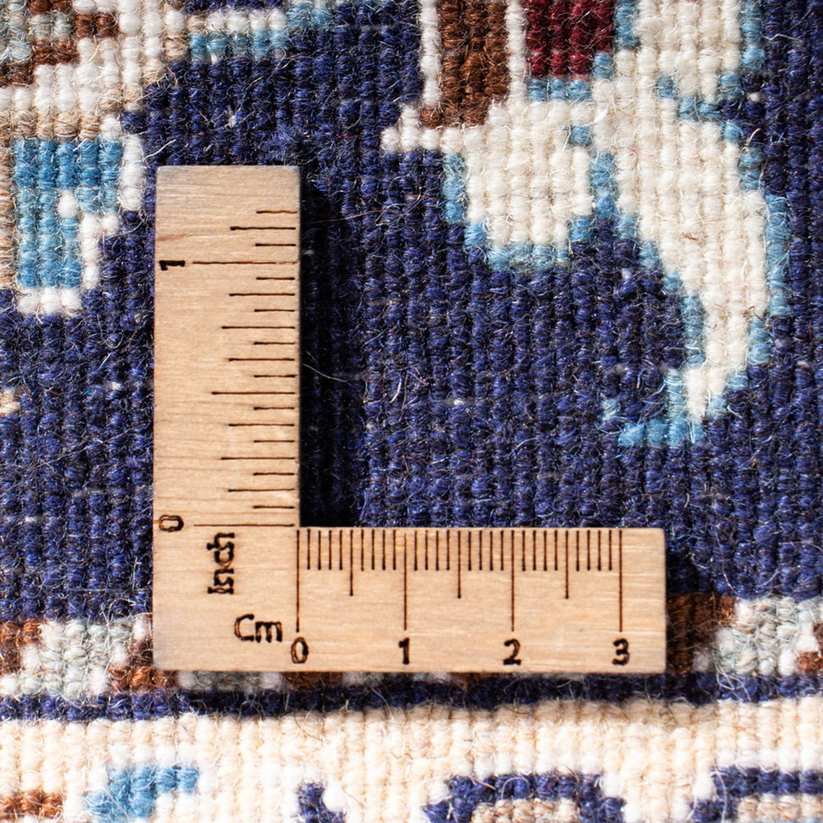 Persisk matta - Nain - 140 x 68 cm - mörkblå