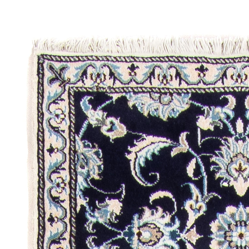 Persisk matta - Nain - 134 x 71 cm - mörkblå