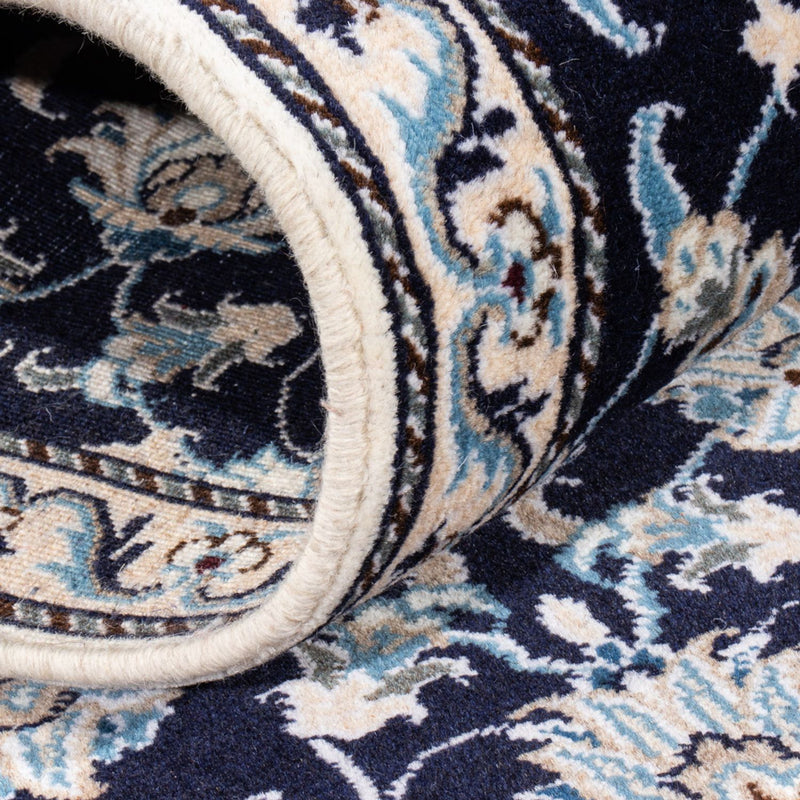 Persisk matta - Nain - 134 x 71 cm - mörkblå