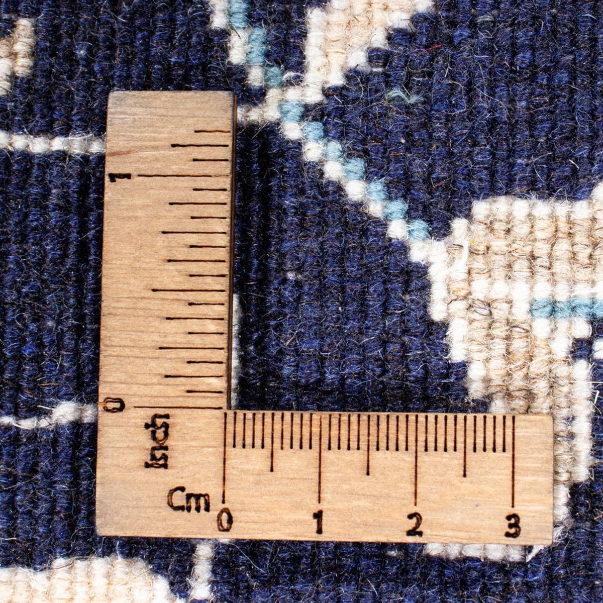 Persisk matta - Nain - 134 x 71 cm - mörkblå