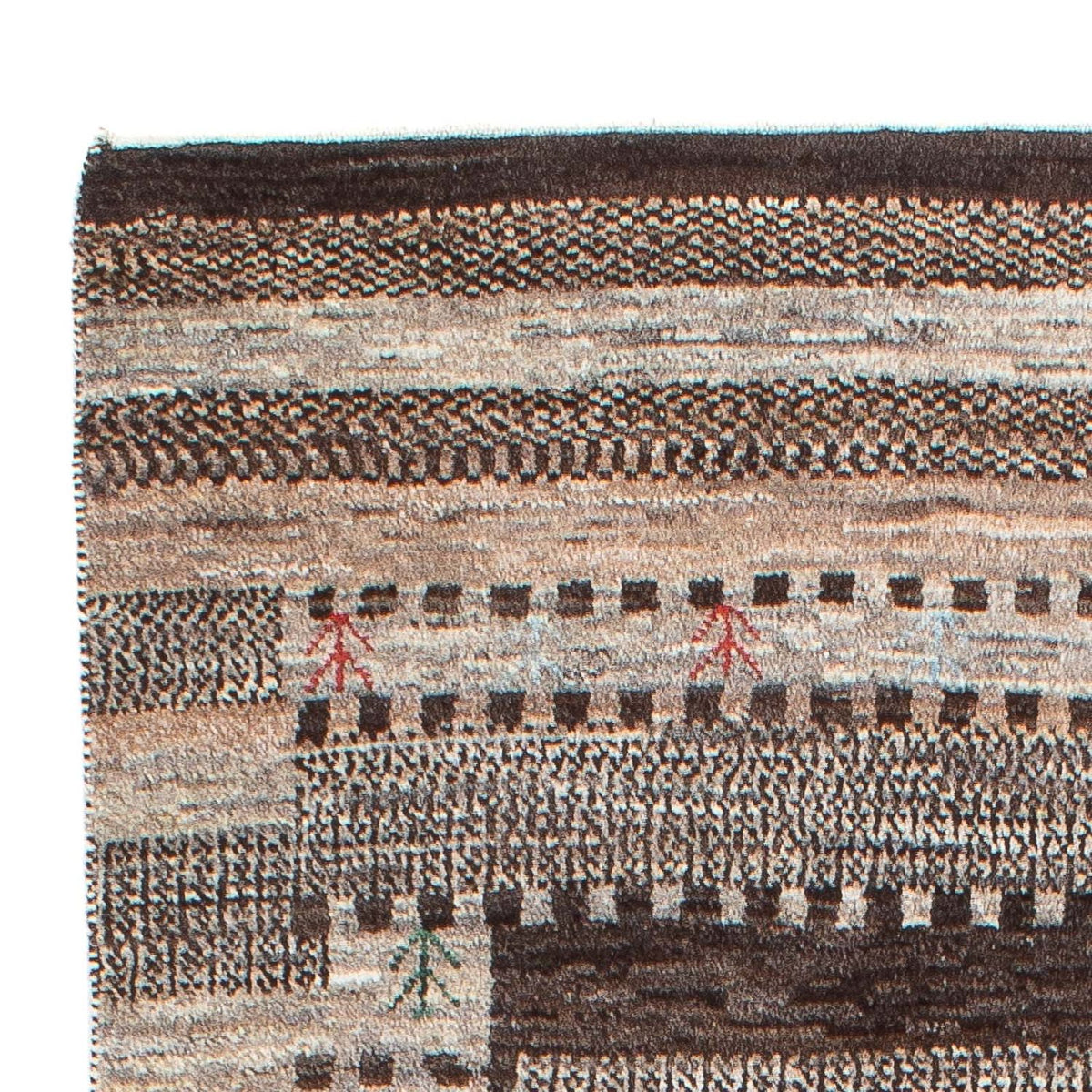 Loribaft Mattan 197x82cm - Perserteppich Wollteppich