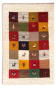 Persisk Gabbeh Mattan 116x78cm - Perserteppich Wollteppich