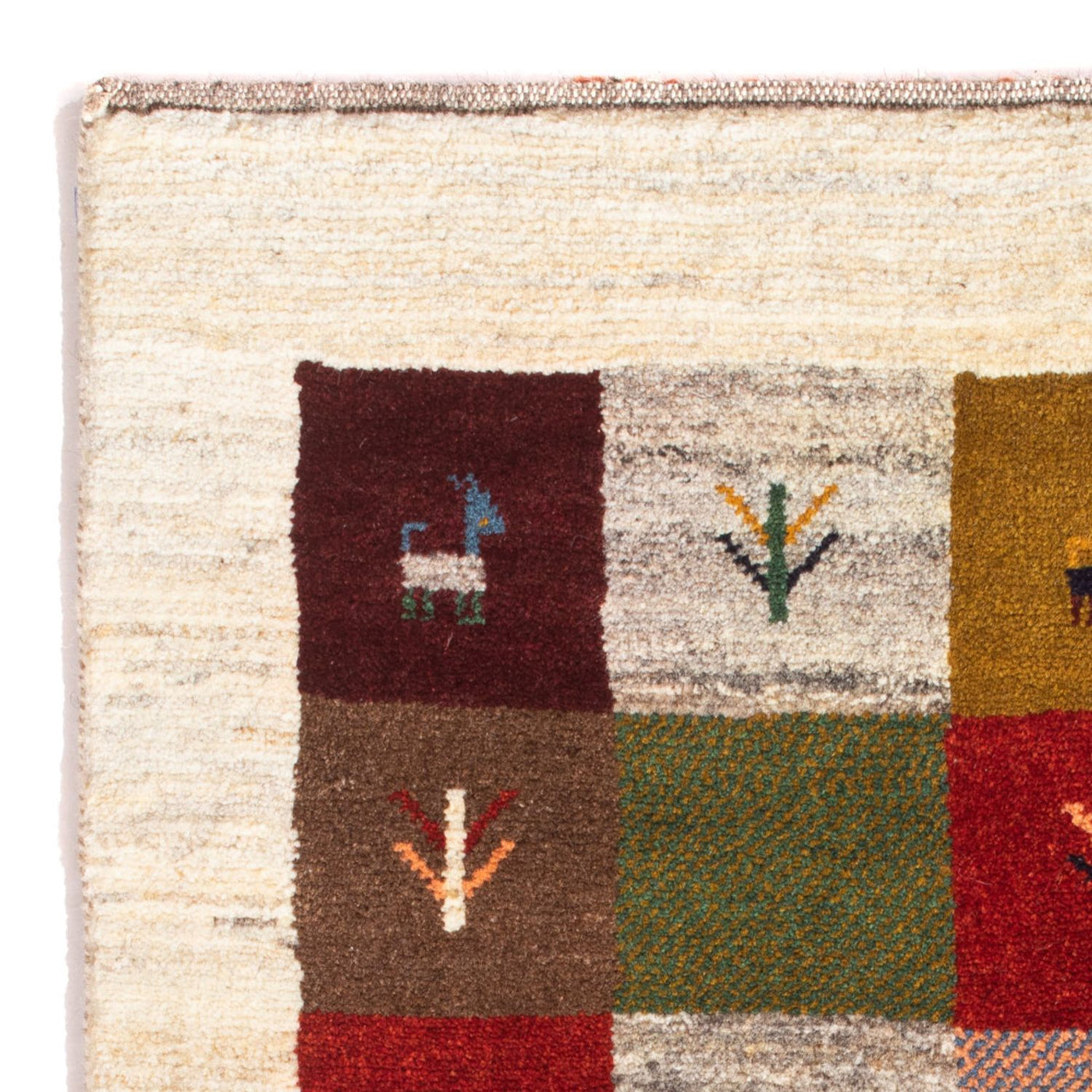 Persisk Gabbeh Mattan 116x78cm - Perserteppich Wollteppich