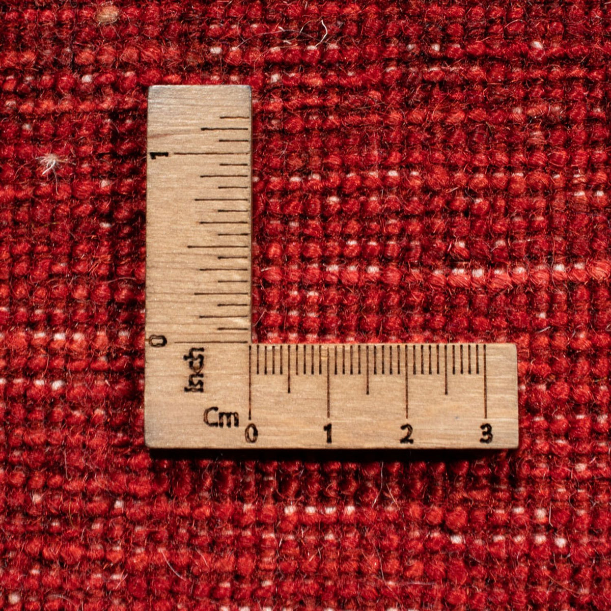 Gabbeh-matta - persisk - 253 x 177 cm - röd